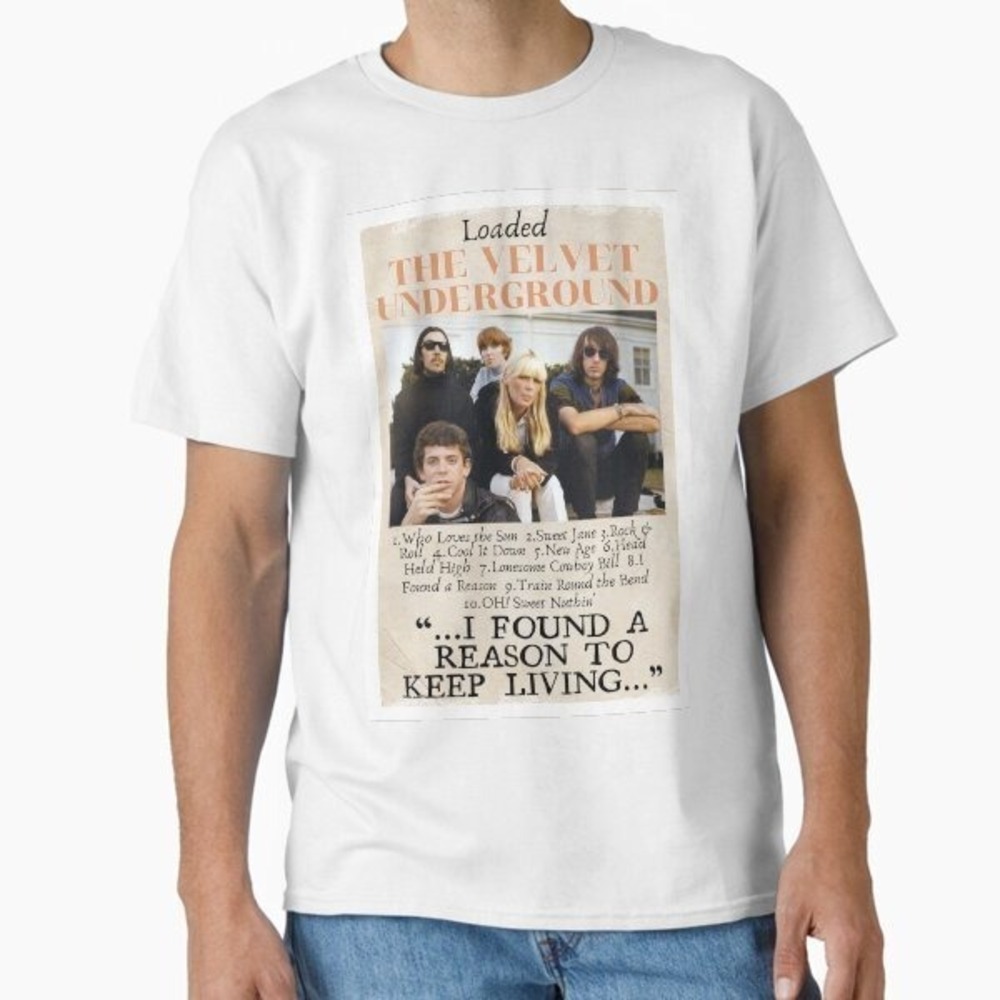 The Velvet Underground Classic T-Shirt Casual